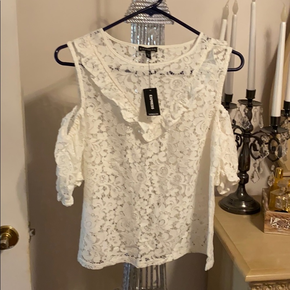Brand new lace top